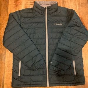 Columbia Men’s Jacket Dark Teal Size XL Fall Winter